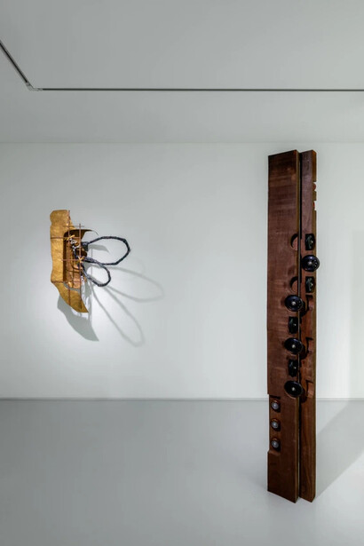 Young Joon Kwak and Eusung Lee, exhibition view. Courtesy of Esther Schipper