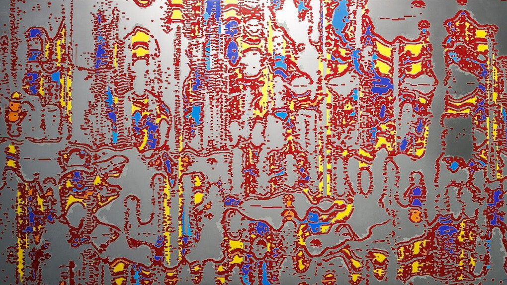 Alexander Samodurov, Veil of maya. Courtesy of Erarta Museum