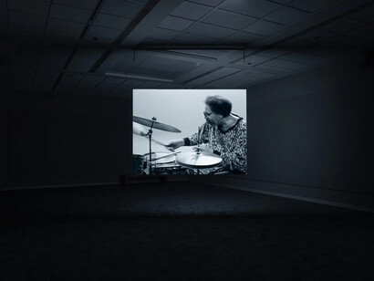 Stan Douglas, Hors-champs, exhibition view. Courtesy of Colby College Museum of Art