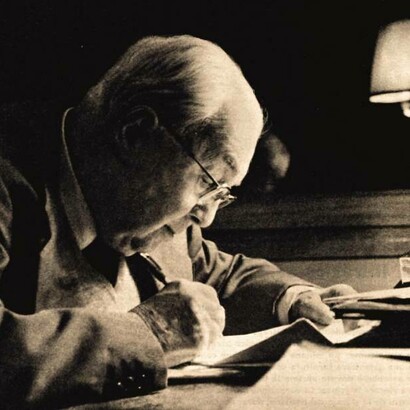 Il giurista e avvocato italiano Francesco Carnelutti (1879 – 1965)
