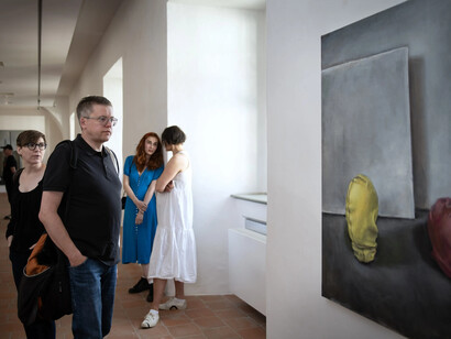 Jakub Janovský, House of cards, exhibition view. Courtesy of GASK 