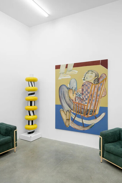 Anastasia Bay, Night mother, exhibition view. Courtesy of Galerie Derouillon