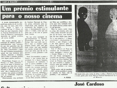 A pesar del control estatal sobre la producción cultural, aquella película terminó representando a Mozambique en festivales internacionales y obteniendo reconocimiento fuera del país