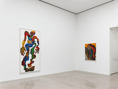 Sylvia Snowden, On the verge, exhibition view. Courtesy of White Cube