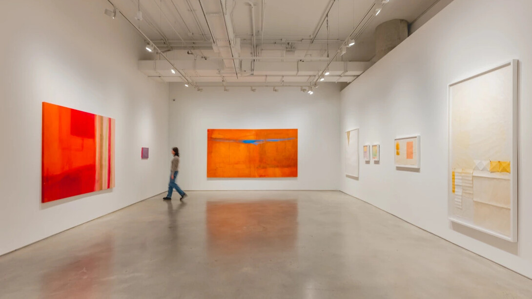 Sergio Sister and Karin Lambrecht, Color clímax, exhibition view. Courtesy of Nara Roesler Gallery