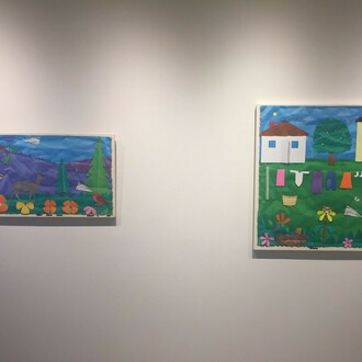 Bill Braun, Jerry Iverson, and John Randall Nelson, Exhibition view. Courtesy of Stremmel Gallery