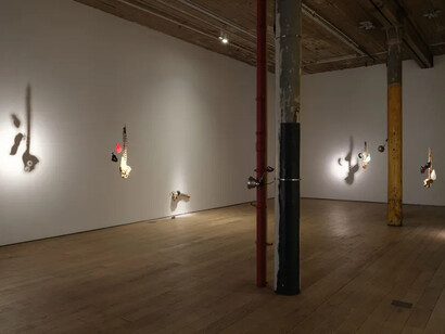 Andisheh Avini, All of you, exhibition view. Courtesy of Martos Gallery