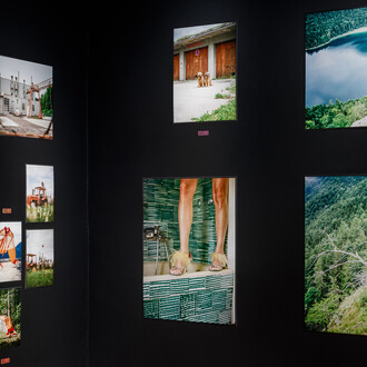 Sophie Mercedes Köchert, Salzkammergut selected II, ausstellungsansicht. Mit freundlicher genehmigung von Francisco Carolinum Linz