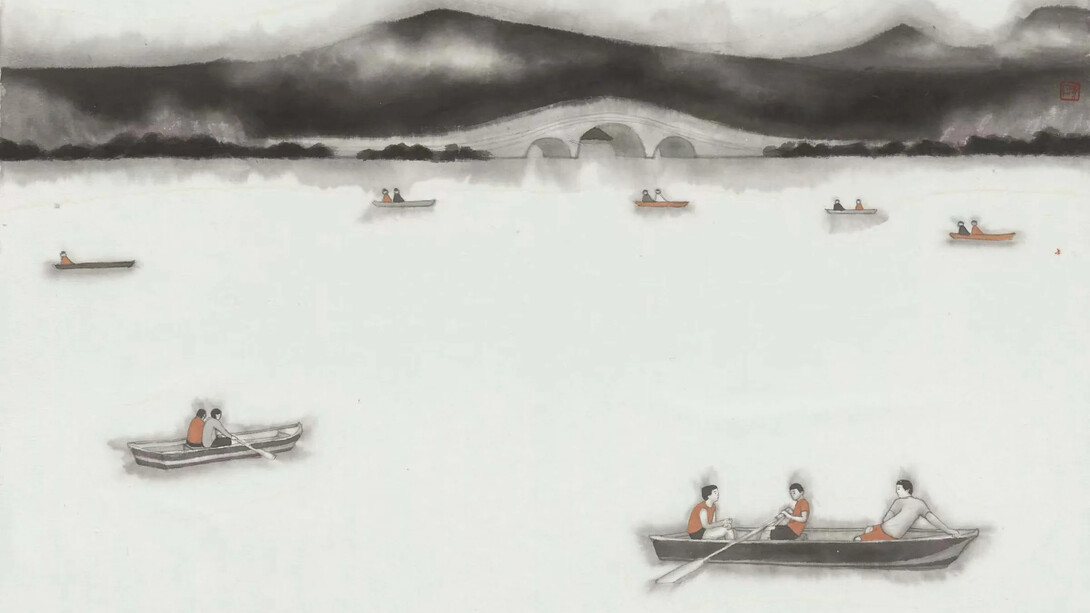 Huang Dan, Towards zero. Courtesy of Ora-Ora Gallery