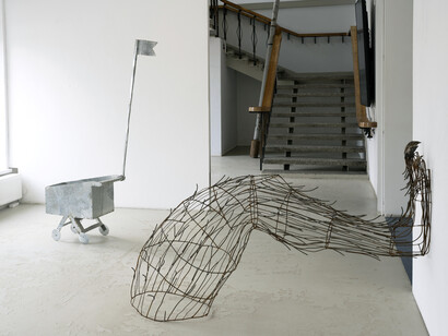 Domas Mykolas Malinauskas, The bugaboo, exhibition view. Courtesy of Meno Parkas Gallery