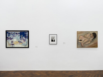 Verschiedene Künstler, The brutal truth, ausstellungsansicht. Mit freundlicher genehmigung der Galerie Hubert Winter