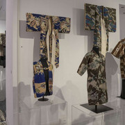Haori. Men’s clothing from the early twentieth century tells the story of Japan, exhibition view. Courtesy of 
Museo d'Arte Orientale