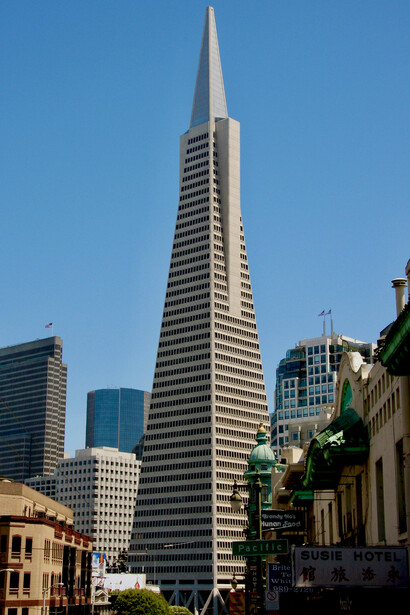 The Transamerica Pyramid rises prominently in San Francisco, California — a city at the heart of Silicon Valley’s innovation ecosystem
