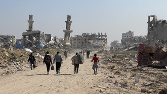 Sfollamento forzato dei residenti della Striscia di Gaza, 2025