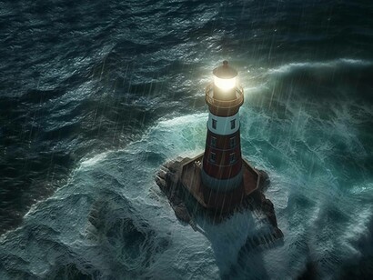 Faro nella tempesta: "rafforzamento del Sé, riuscire a individuare una funzione... degli avvenimenti della vita"