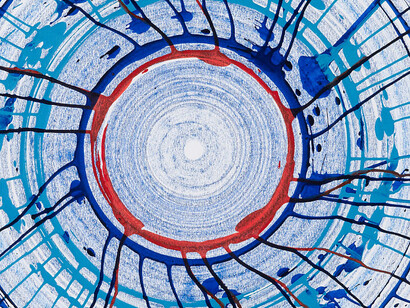 Damien Hirst, Beautiful temporarily lost at sea drawing (detail), 2008. Mit freundlicher genehmigung des Albertina Museums