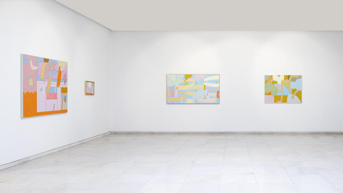 Achilleas Papacostas, Ideal condition, exhibition view. Courtesy of Zoumboulakis Gallery