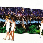 Corrado Zeni, Atlas, acrilico e smalto su tela, 100 x 160