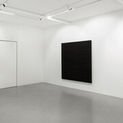 Jean Degottex et Sidival Fila, A minima, vue de l'exposition. Avec l'aimable autorisation de la Galerie Kamel Mennour