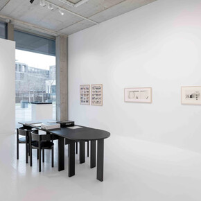 Roger Raveel and Marcel Broodthaers, exhibition view. Courtesy of Gallery Sofie Van de Velde