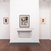Samella Lewis, The work is never finished: prints, drawings, and paintings, exhibition view. Courtesy of Louis Stern Fine Arts