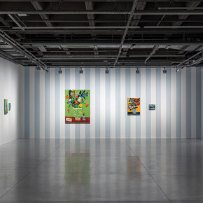 Georgina Gratrix, Sunday painting, exhibition view. Courtesy of Dirimart