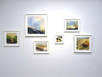 Janet Jacobs, Hope rising, exhibition view. Courtesy of Eleanor Harwood Gallery