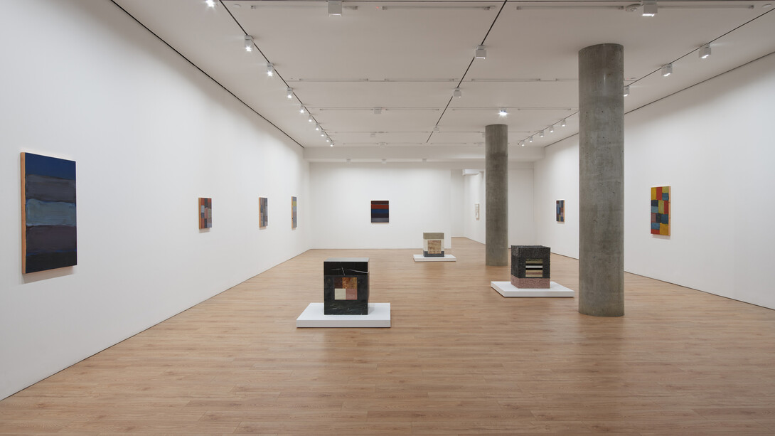 Sean Scully, Tower, exhibition view. Courtesy of Lisson Gallery