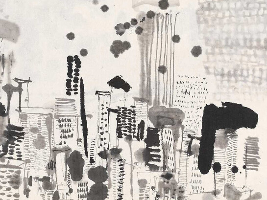 Jimin Bae, City in a drop (detail), 2025. Courtesy of Kate Oh Gallery