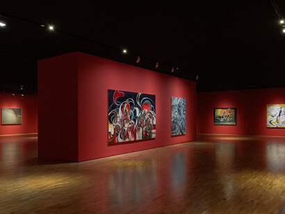 Various artists, Shape of spirituality, exhibition view. Courtesy of Long Museum