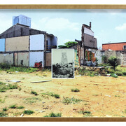 Francesco Di Tillo, Momentum #3, 2012, Photographic montage with archival image and photographic print, 50 x 70 cm