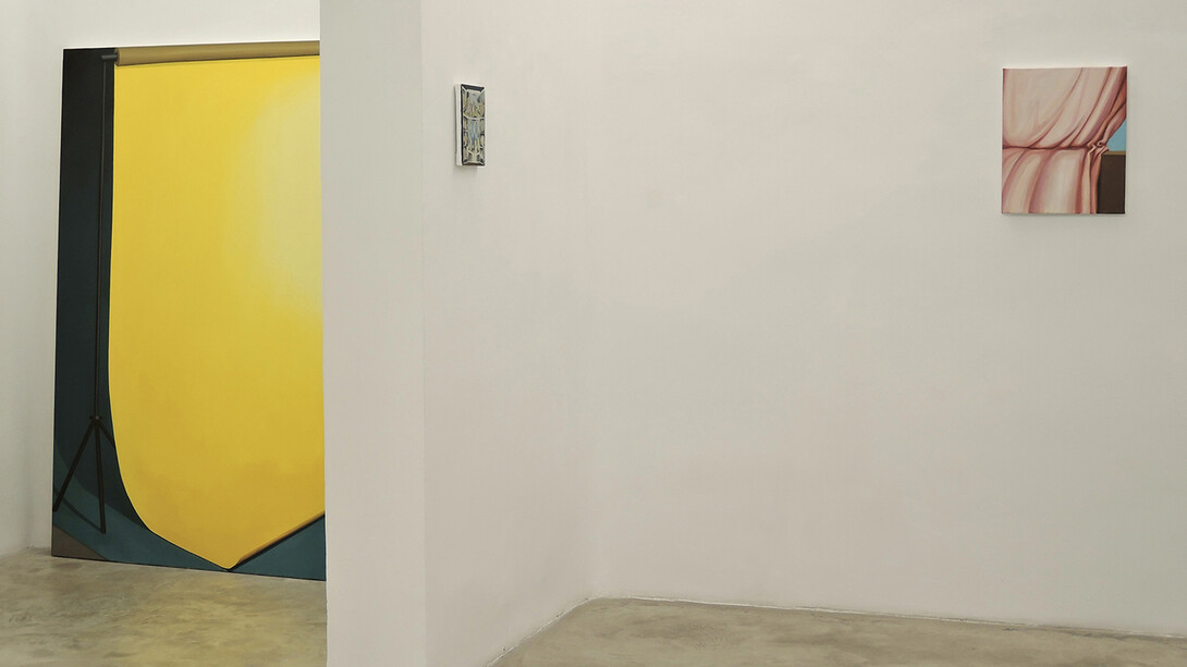 Gloria Martín Montaño, Retablo, vista de exhibición. Cortesía de la Galería silvestre