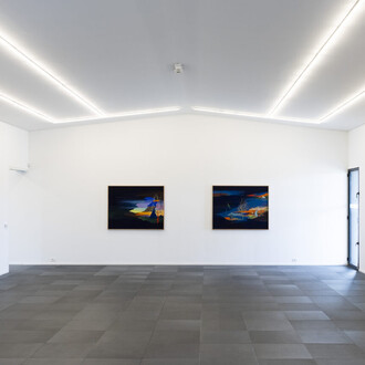 Rita Fischer, Intemperies, vista de exhibición. Cortesía de Galería Xippas