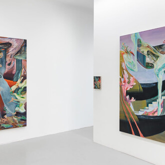 Clément Bedel, Final glimmer, first breath, ausstellungsansicht. Mit freundlicher genehmigung der Galerie Kandlhofer