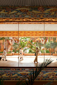  Fotografia cortesia de BIG. Aeropuerto Internacional de  Gelephu, Buthan