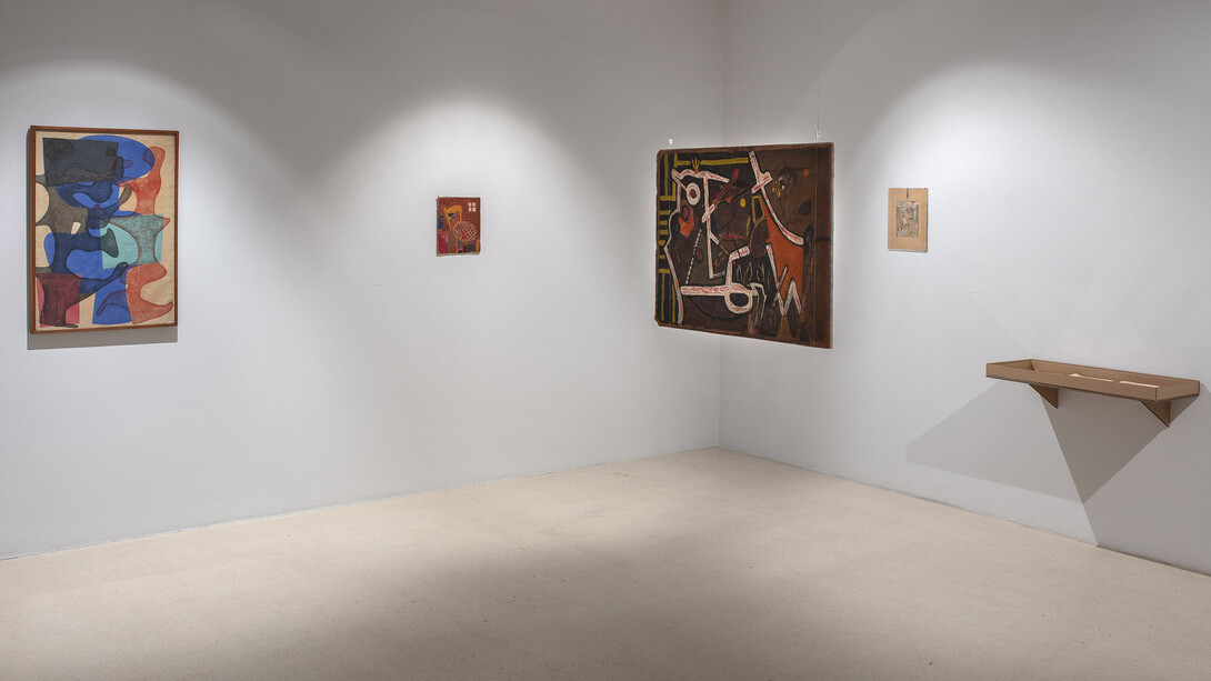 Erna Rosenstein, Furnishings, exhibition view. Courtesy of Foksal Gallery Foundation