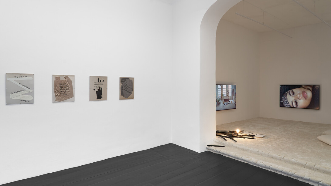 Anna Witt, Radical optimism, exhibition view. Courtesy of Galerie Tanja Wagner