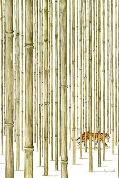 Rebecca Campbell, The taller the bamboo grows, the lower it bends - chinese proverb, 2025. Courtesy of Jonathan Cooper Gallery