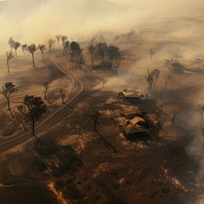 Floods, droughts, and fires show us the immediate cost of a faltering trajectory