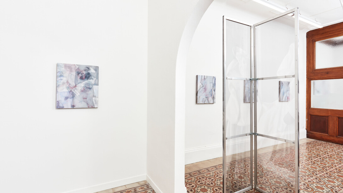 Dorota Gawęda e Eglė Kulbokaitė, Incommunicability is itself a source of pleasures, veduta della mostra. Cortesia di The Address