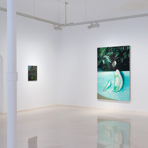 Varios artistas, Parsley, sage, rosemary, and thyme (Perejil, salvia, romero y tomillo), vista de exhibición. Cortesía Galería Pelaires