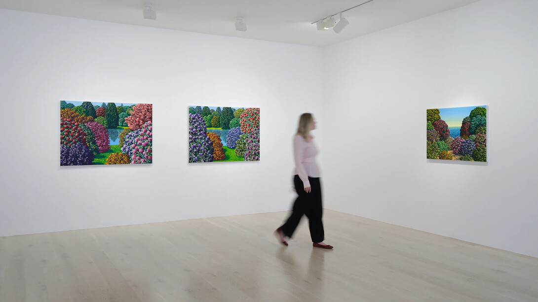 Karl Maughan, North west, exhibition view. Courtesy of Gow Langsford