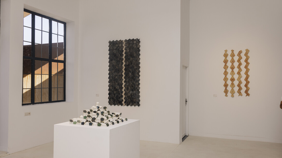 Amine Asselman, Gap of possibilities, vue d'exposition. Avec l'aimable autorisation de la galerie MCC