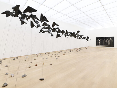 Various artists, Stillness in the storm, exhibition view. Courtesy of Voorlinden Museum