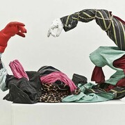 Ryan McNamara, From My Hoard 2 Yours That Value Added Stuff (The Chamberlain), 2013, Costumes, 101.6 x 88.9 x 45.7 cm, Courtesy of the artist, Elizabeth Dee, New York and Brand New Gallery, Milan