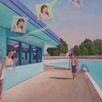 Juan Luís Jardí, Un poco de caos en el aeródromo (detail), 2025. Courtesy of Wally Workman Gallery