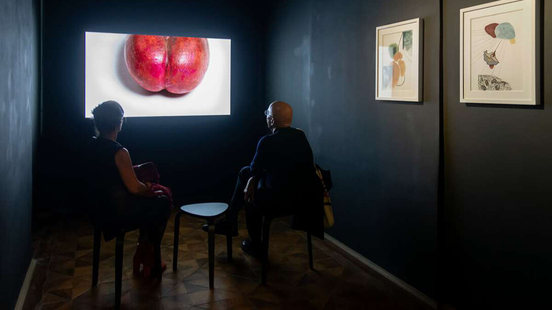 Declinazioni contemporanee #3, vista dell’esposizione. Cortesia del Museo d’Arte Orientale