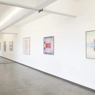 Maria Svarbova, Surface, exhibition view. Courtesy of Saenger Galería