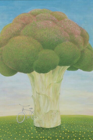 Kim In Ok, Waiting, 2022. Courtesy of Kate Oh Gallery