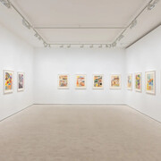 Jaune Quick-to-See Smith, Rooted in memory, exhibition view. Courtesy of Stephen Friedman Gallery
